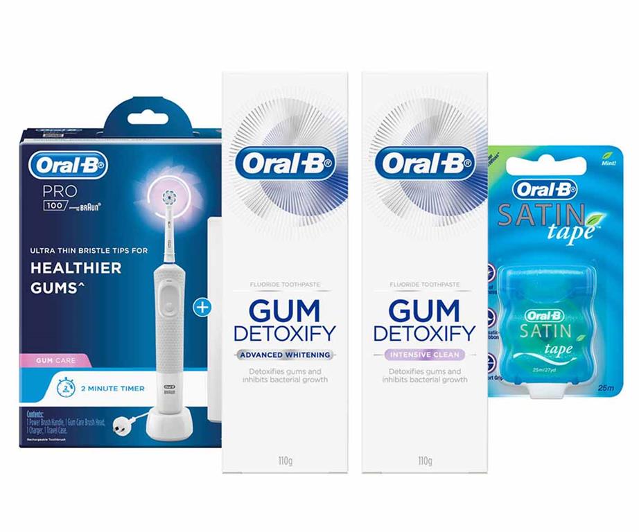 Win a gum health prize pack with Oral B and Woman’s Day - WinStuff