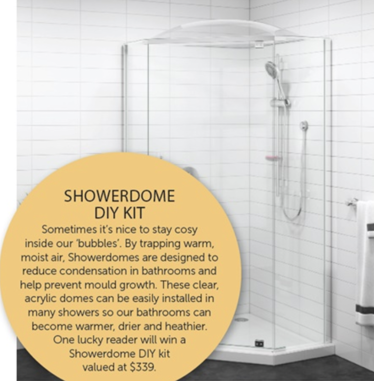 Win a Showerdome DIY Kit WinStuff